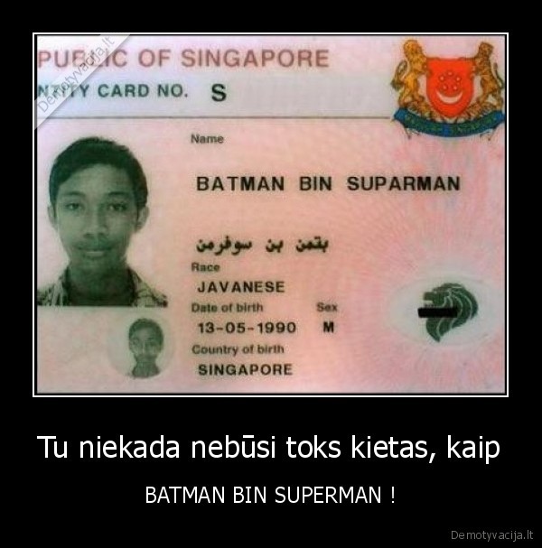 supermenas, alahas