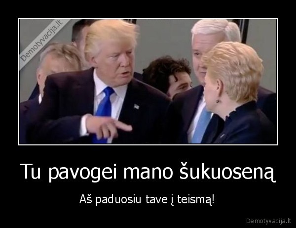 trump,grybauskaite