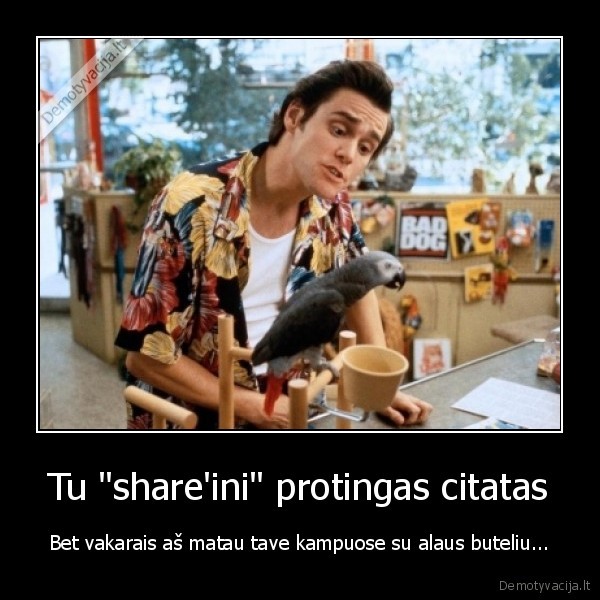 alus,citatos,protingas,share