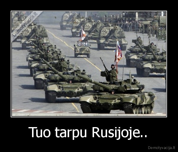 Tuo tarpu Rusijoje..