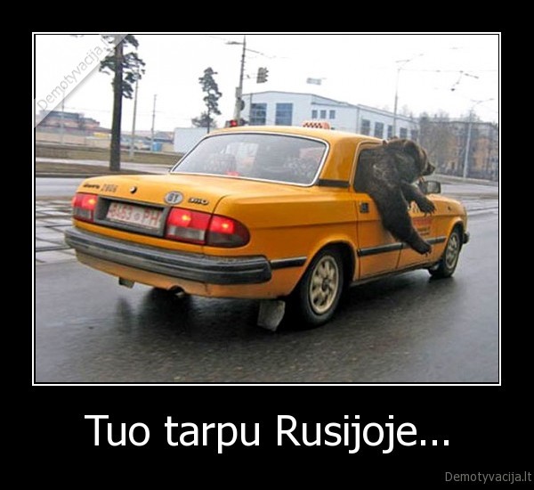 Tuo tarpu Rusijoje...