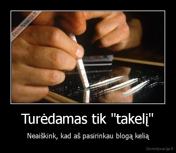 narkomanas,snioja,kokainas,takelis