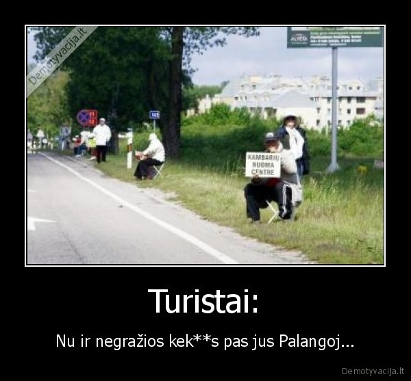 Turistai: