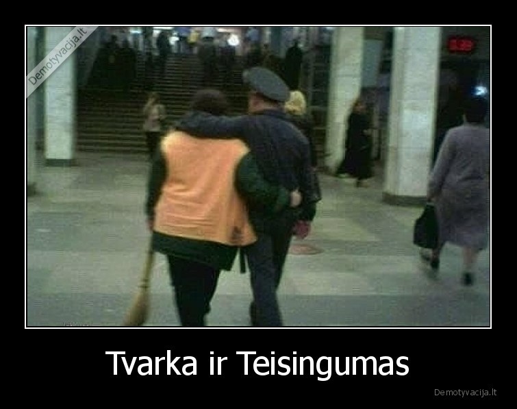 parija,valytoja,policininkas