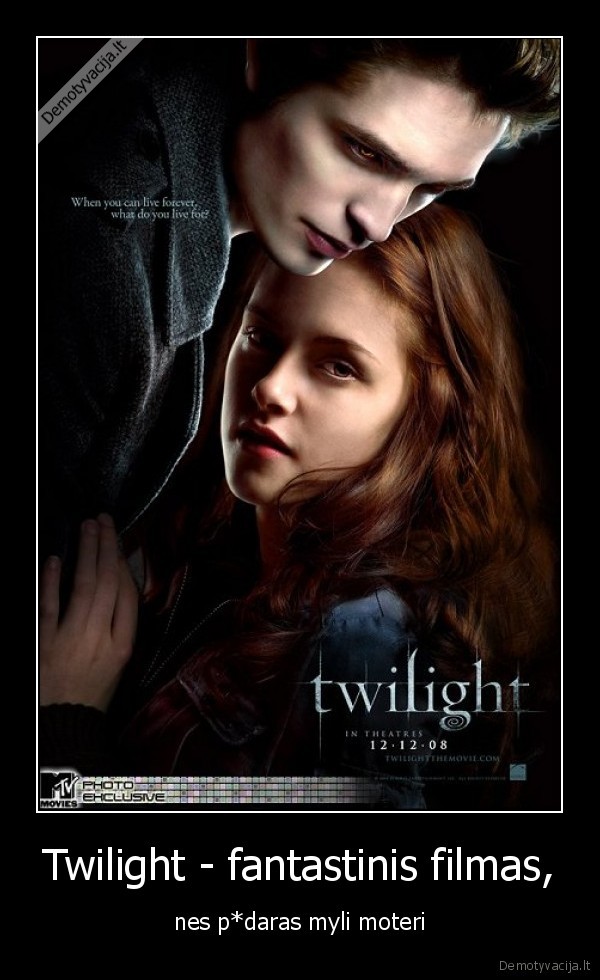 twilight, fantastinis, filmas, nes, pdaras, myli, moteri