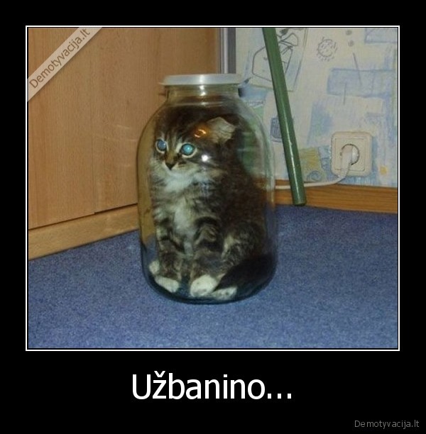 Užbanino...