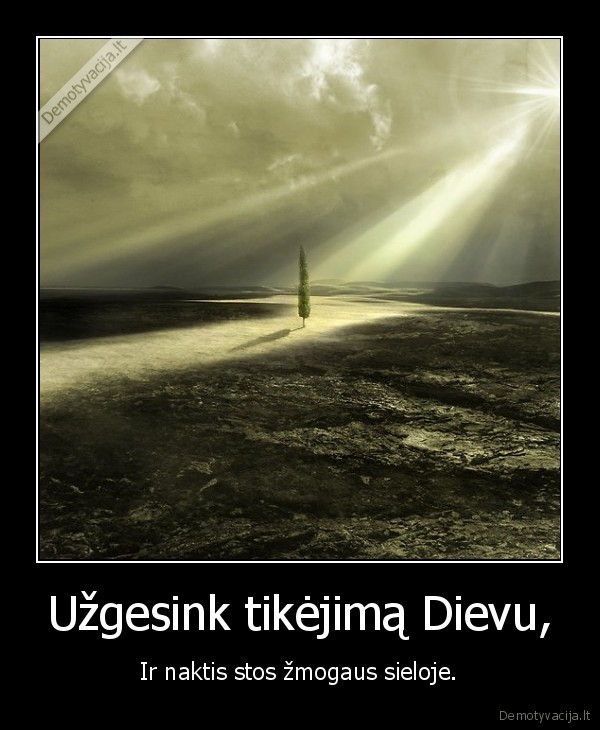 dievas, tikejimas