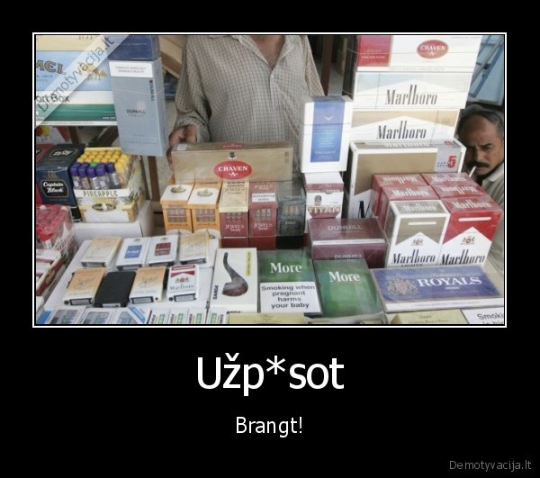 cigaretes,rukalai,kainos,brangu