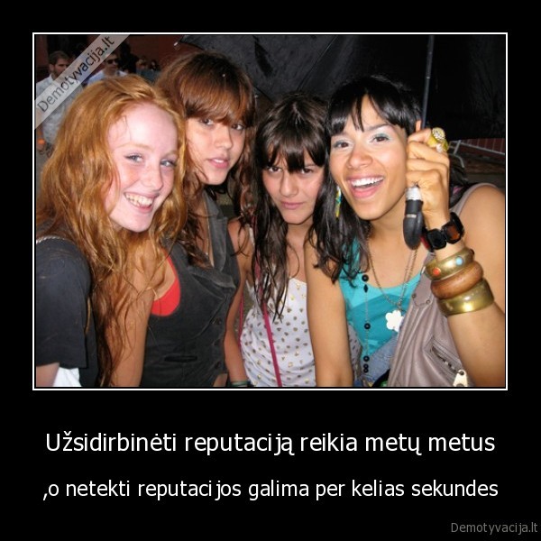 reputacija,pagarba