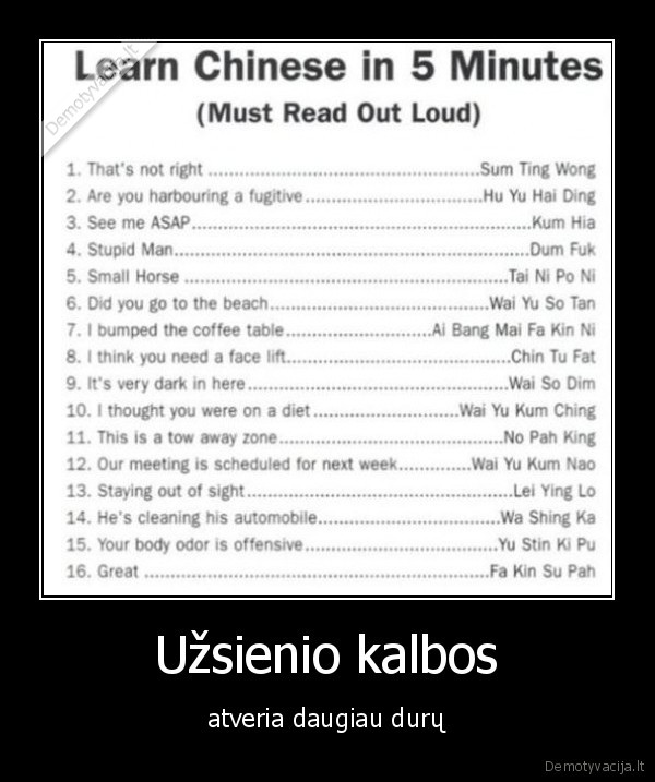 Užsienio kalbos