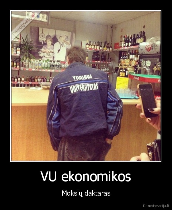 bomzas, parduotuveje,vilniaus, universitetas