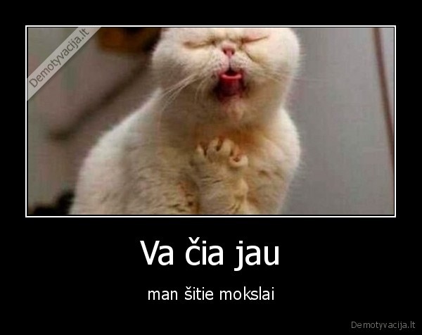 mokslai