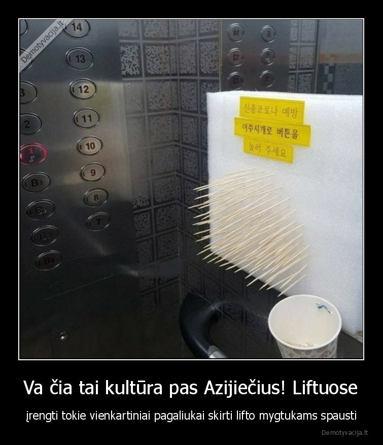 liftas,mygtukai,koronavirusas,pagaliukai