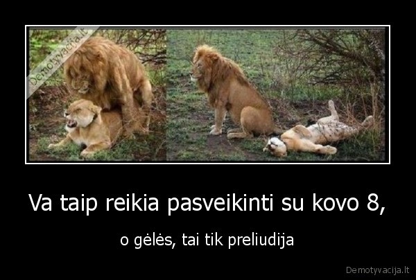Va taip reikia pasveikinti su kovo 8,