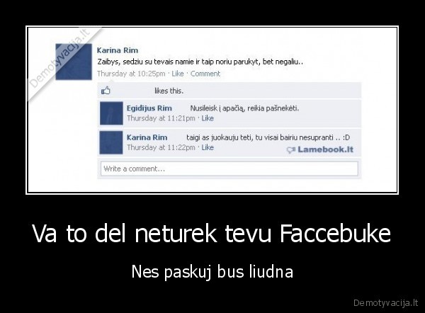 Va to del neturek tevu Faccebuke