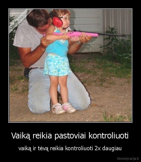 tevas,vaikas,kontroliuoti
