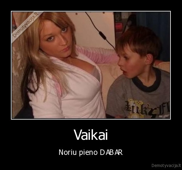 vaikas, mama