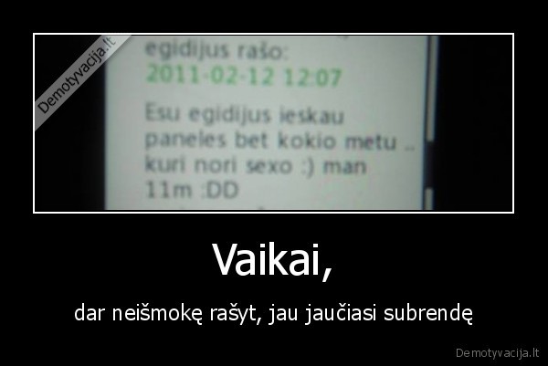 sexovas, kubilius