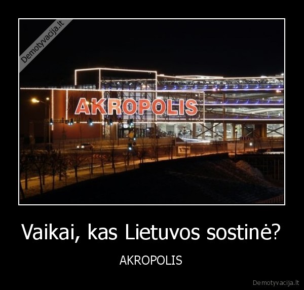 Vaikai, kas Lietuvos sostinė?