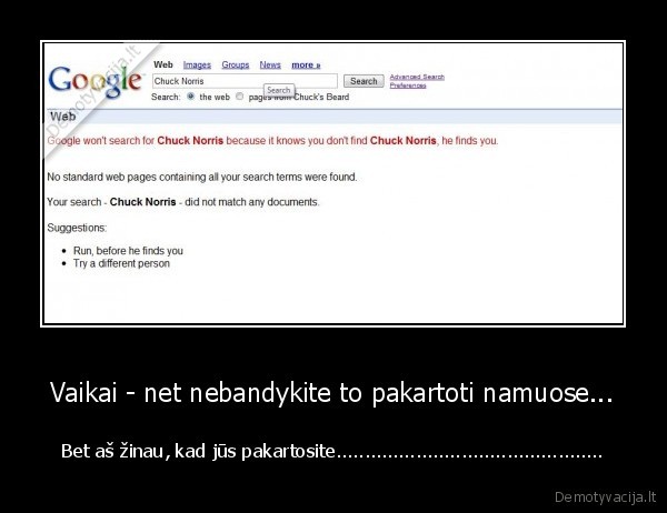 Vaikai - net nebandykite to pakartoti namuose...