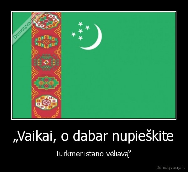 turkmenistanas,valstybe,veliava,piesimas