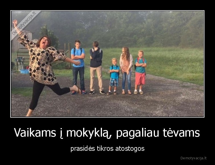 atostogos,rugsejis,tevai