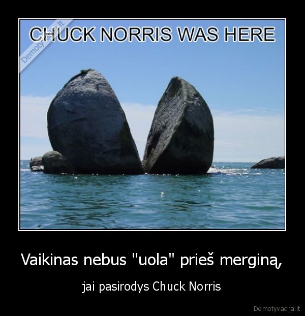 chuck,norris,vaikinas,mergina,uola,pasirodys