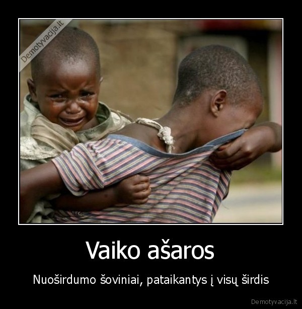 Vaiko ašaros