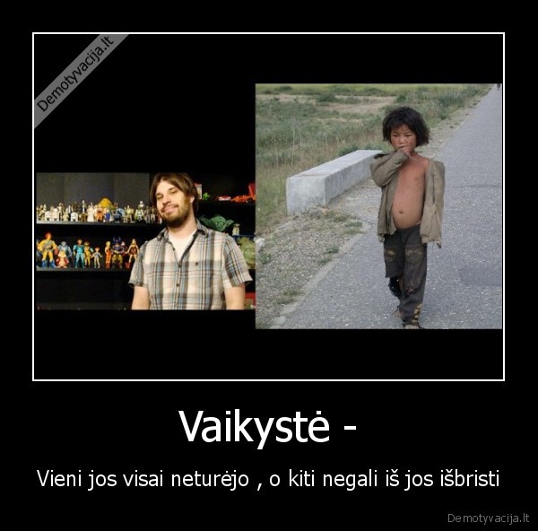 Vaikystė -