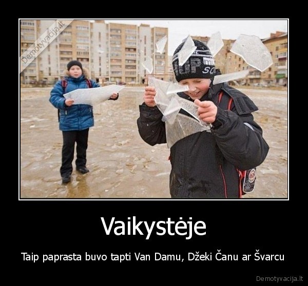vaikyste,ledas