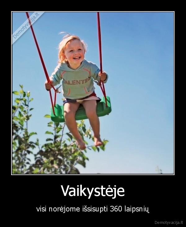 Vaikystėje
