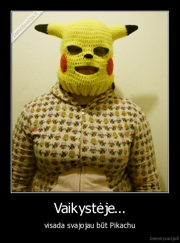 Vaikystėje...