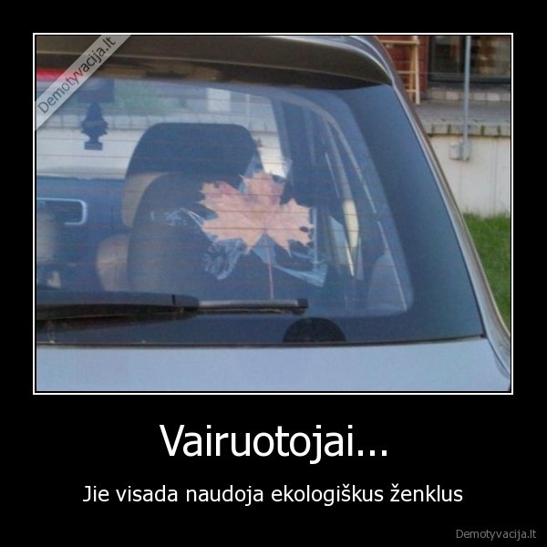 Vairuotojai...