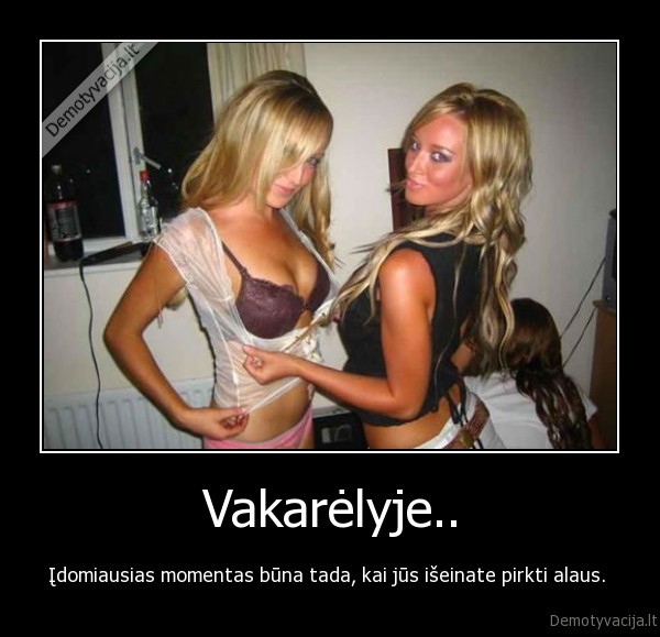 Vakarėlyje..