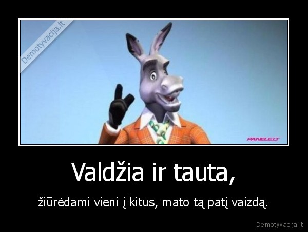 Valdžia ir tauta,