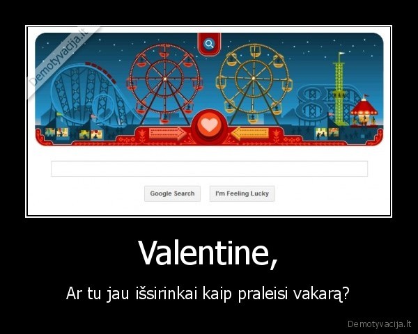 gooogle,valentino, diena,vasario,14,rulete