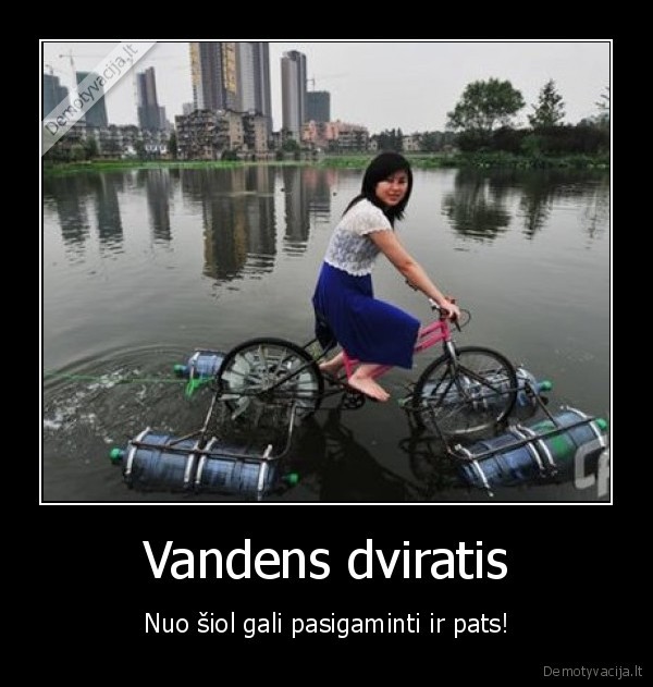 Vandens dviratis