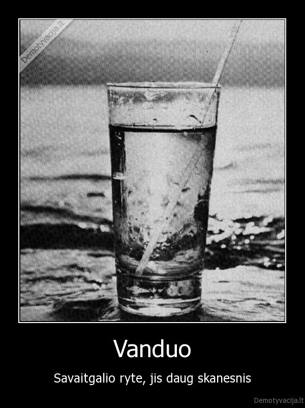 vanduo