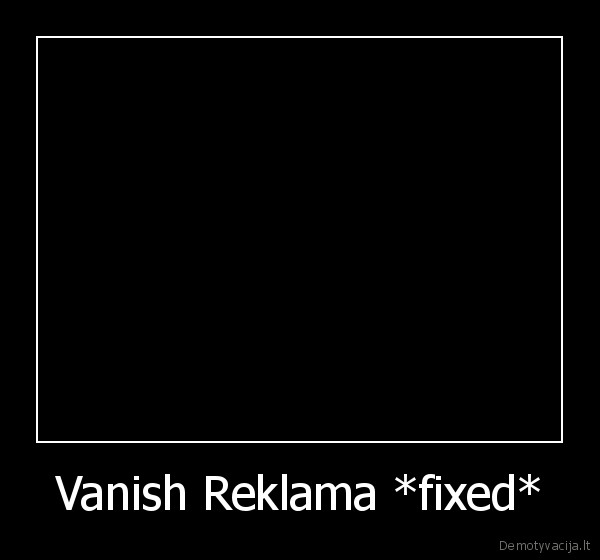 Vanish Reklama *fixed*