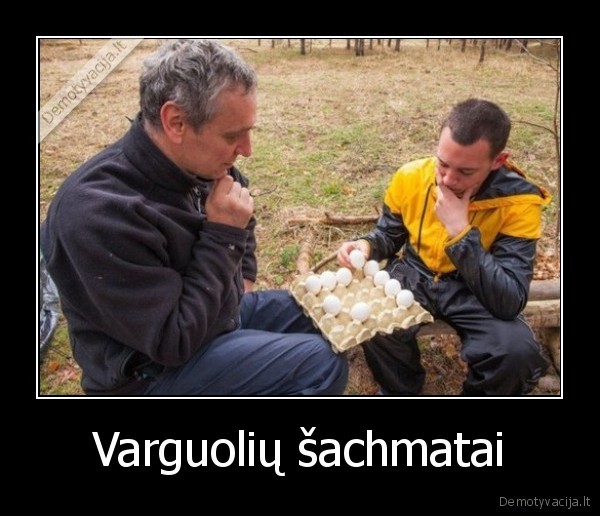 kiausiniu, dezute,sachmatai