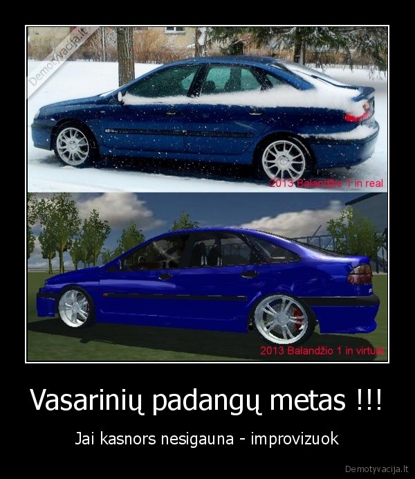 Vasarinių padangų metas !!!