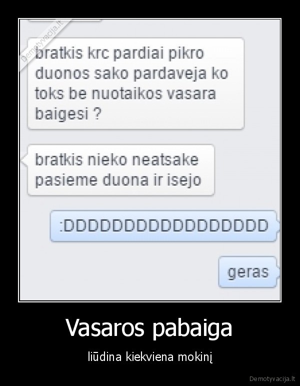 Vasaros pabaiga