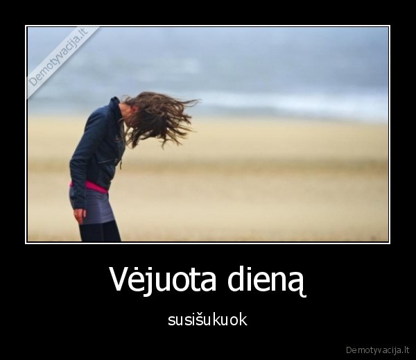 Vėjuota dieną