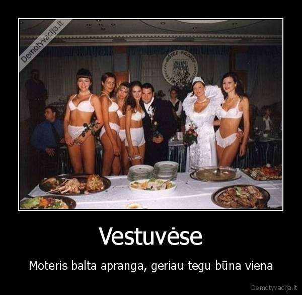 Vestuvėse