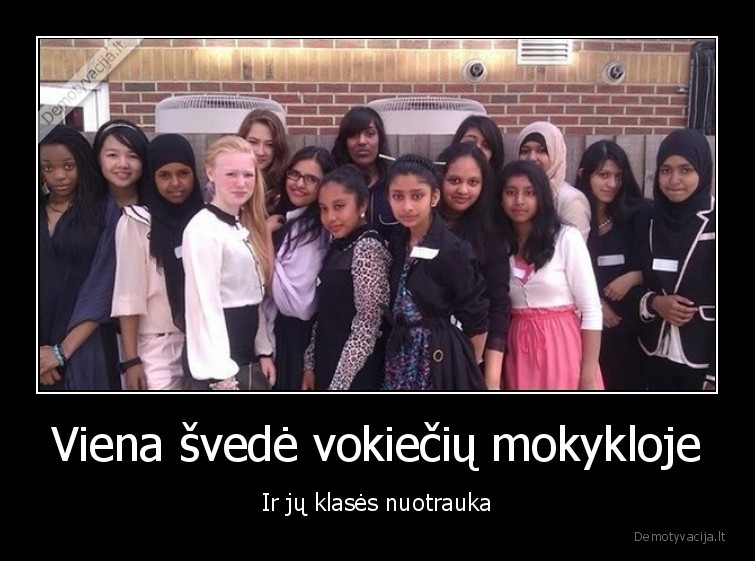 svede,klases, nuotrauka,vokieciai,mokykla