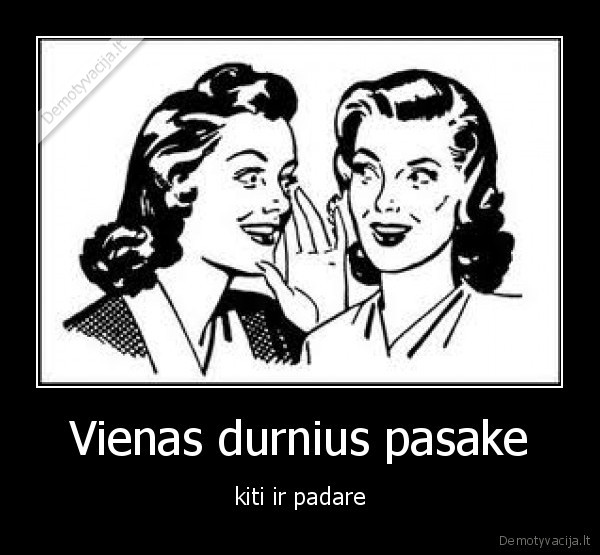 Vienas durnius pasake