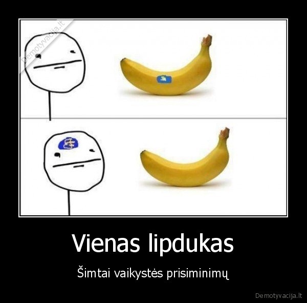 Vienas lipdukas