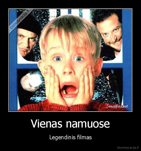 Vienas namuose