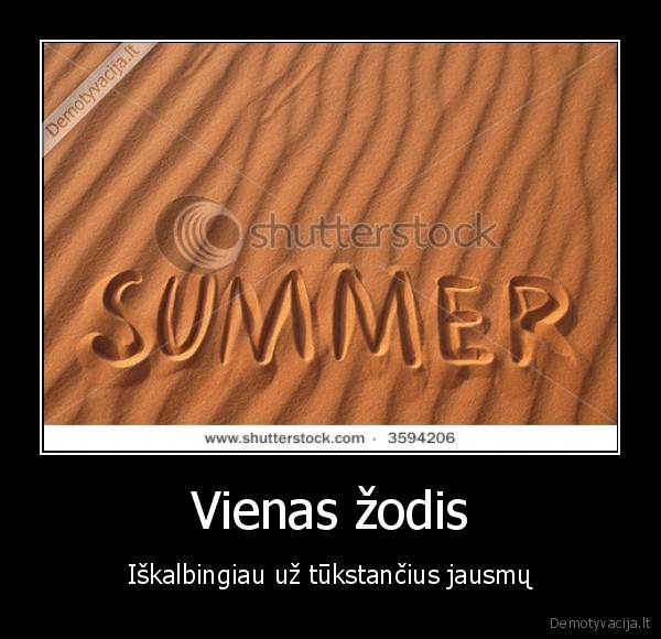 Vienas žodis