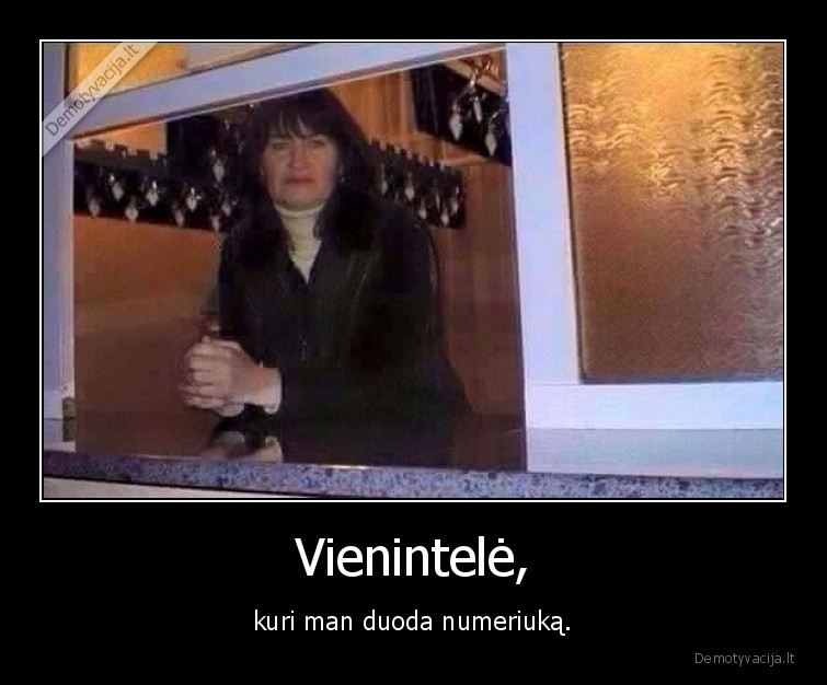 mergina,numeriukas